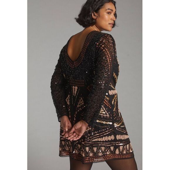 Let Me Be Beaded Mini Dress - Picture 6 of 11